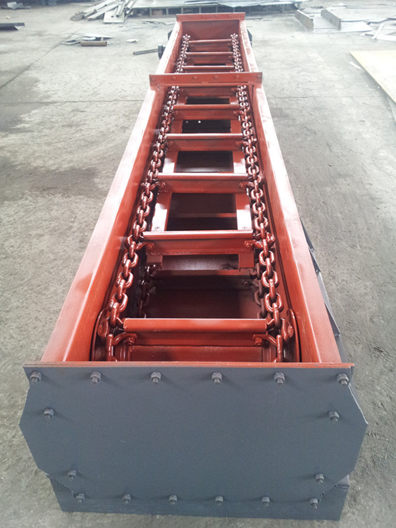 刮板機雙（shuāng）鏈條（tiáo）運（yùn）行廠家生產圖