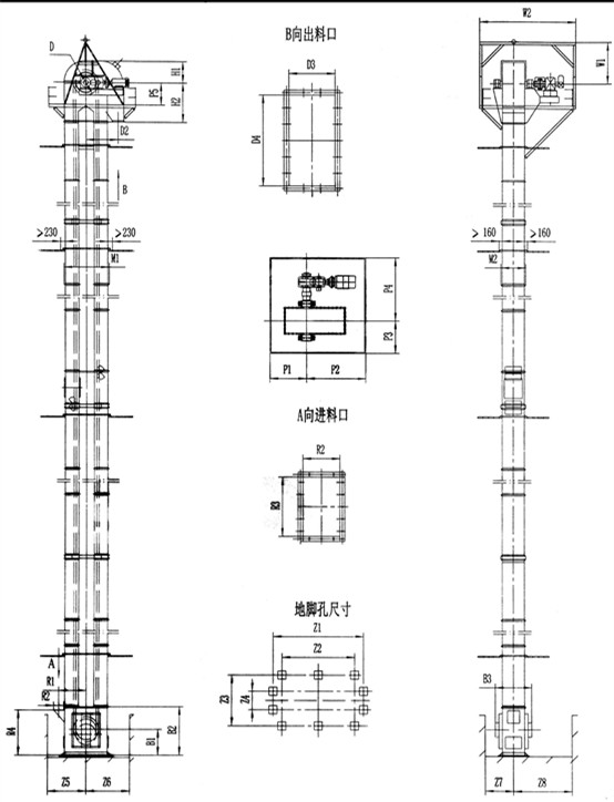 耐高（gāo）溫鬥式提升機