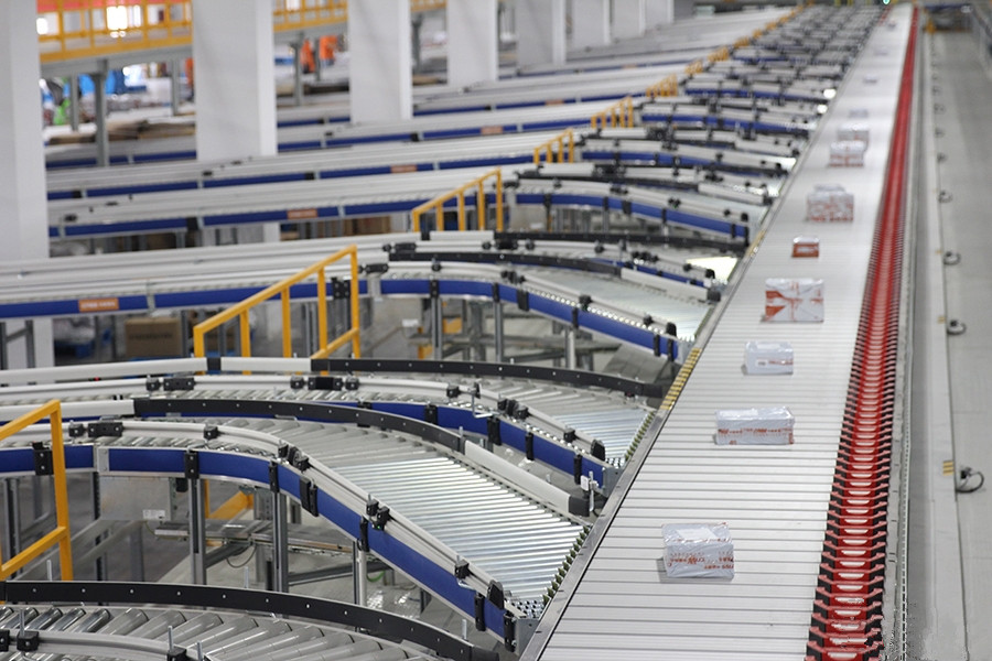 快遞（dì）鏈板分揀機