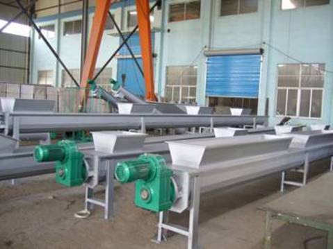 螺旋輸送機多台展示