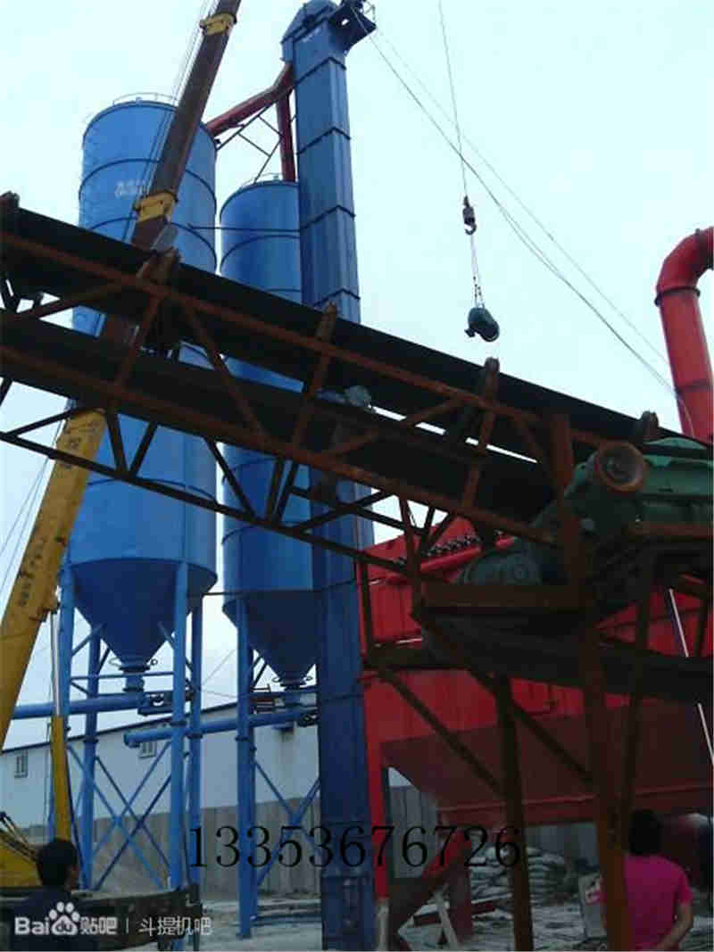 鬥式提升機下料溜槽-安裝導料板製作技術簡介