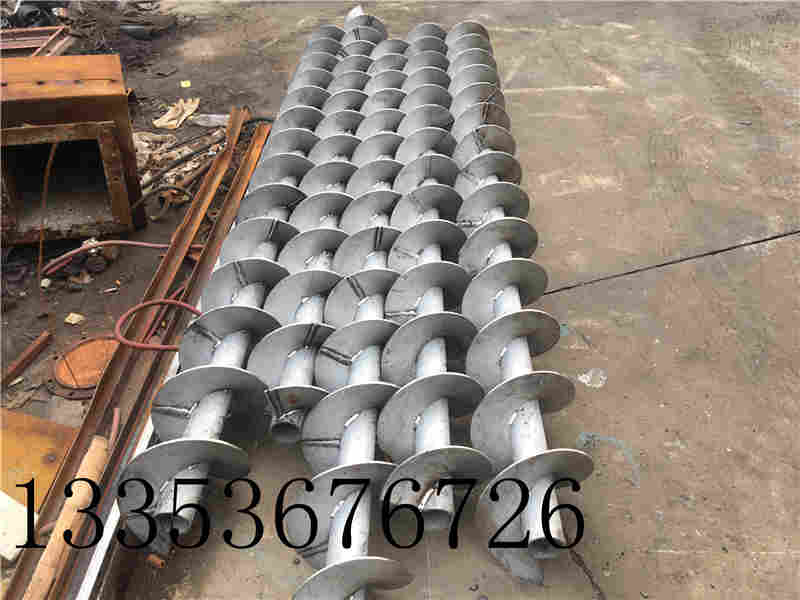 螺旋輸送機螺旋葉片形式和怎樣避免堵（dǔ）塞