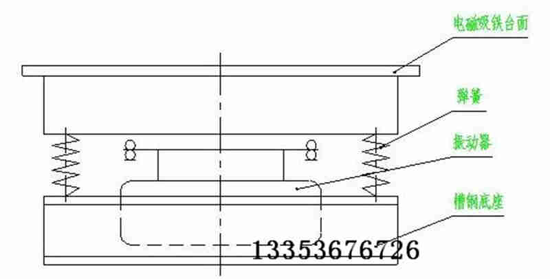 振動（dòng）平台結構圖紙