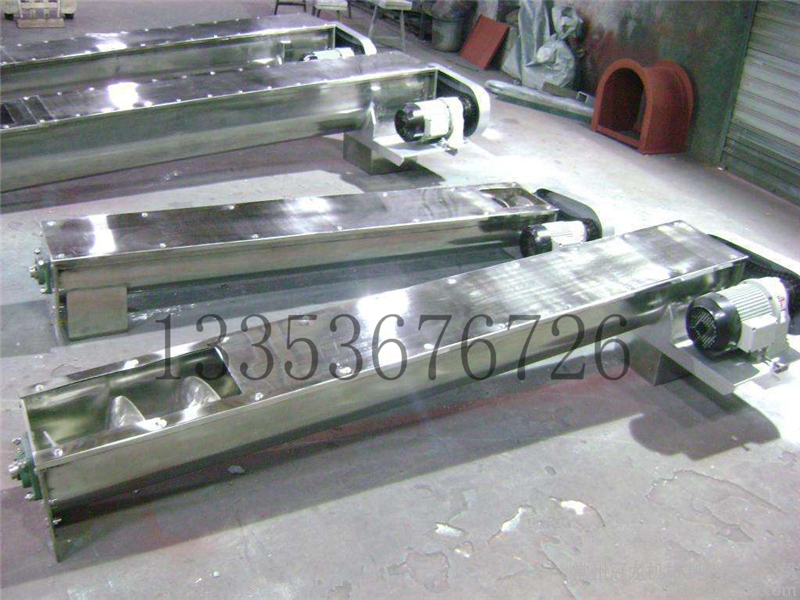 不鏽鋼槽式（shì）螺旋輸送機