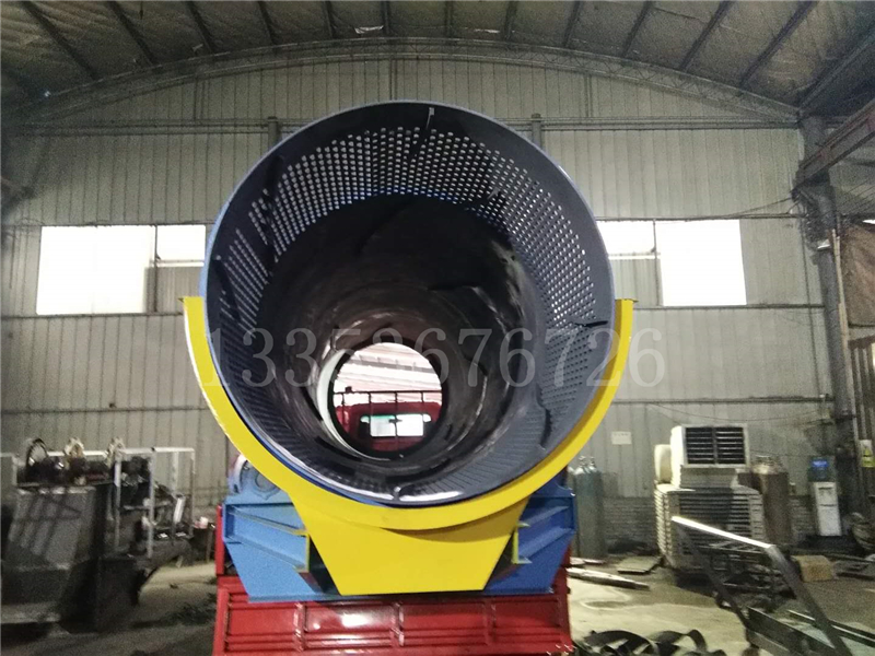 滾筒落砂機（jī）廠家裝車1