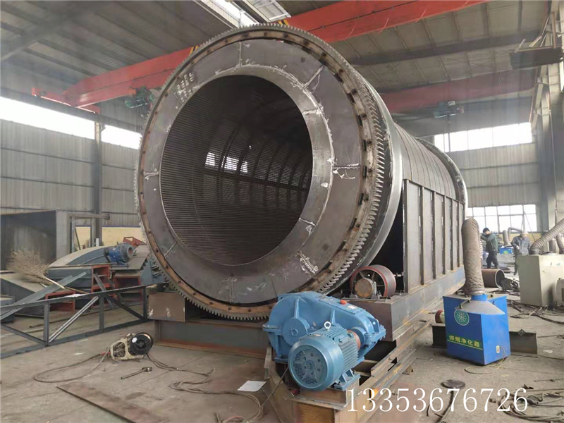 滾筒篩安裝（zhuāng）