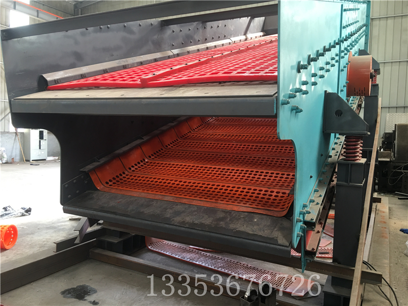 礦石（shí）分（fèn）級雙質體共振調頻弛張（zhāng）篩2