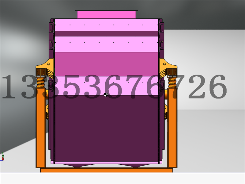 微粉篩分的（de）新型結構多層（céng）弛（chí）張篩