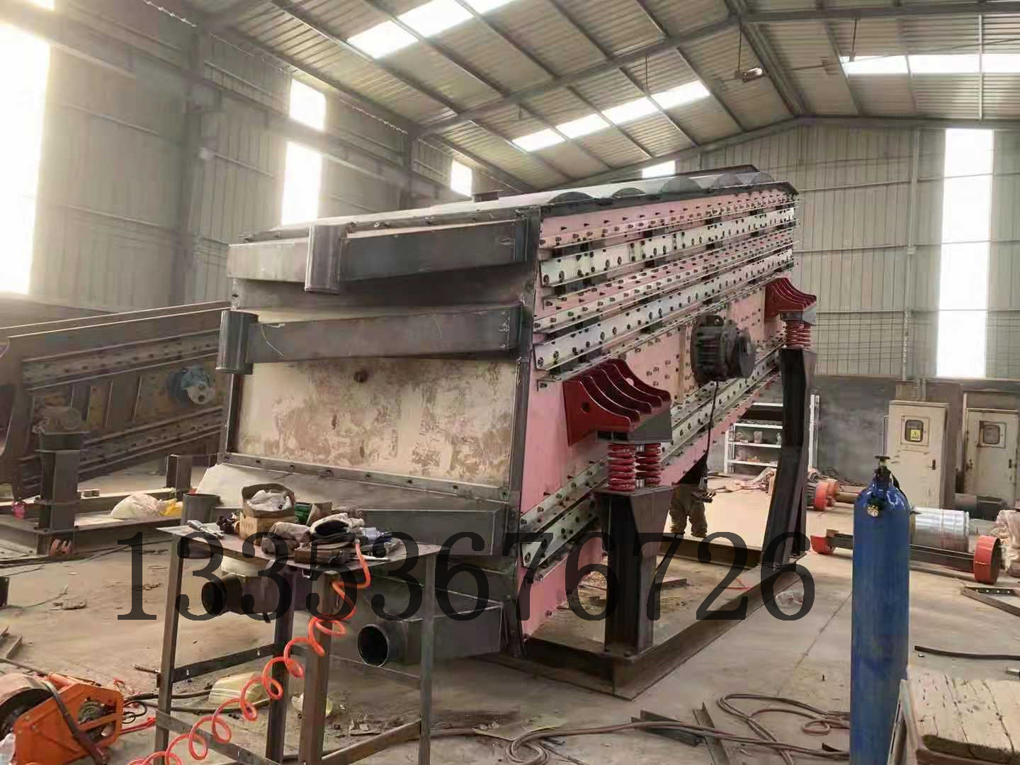 矽石粉大型弛張振動篩