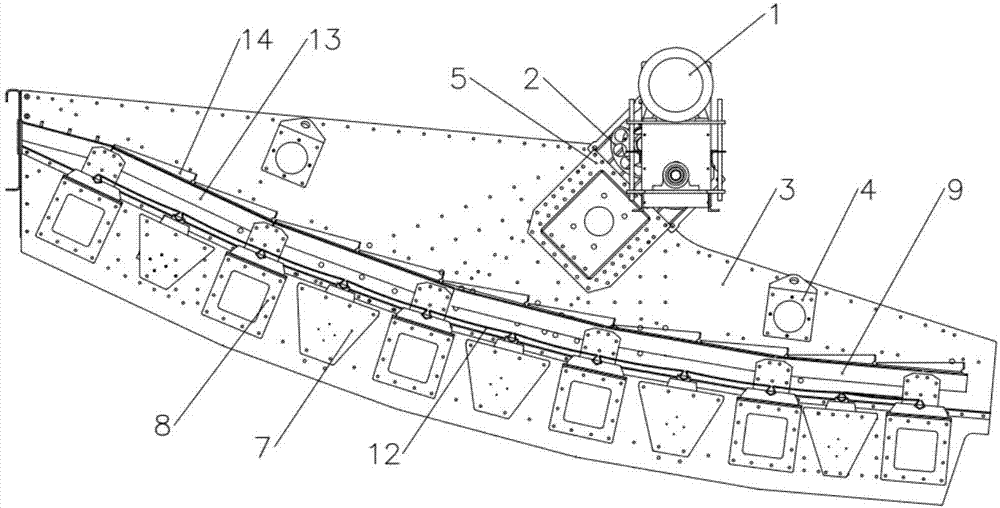 香蕉式雙層弛張（zhāng）篩煤機圖（tú）紙