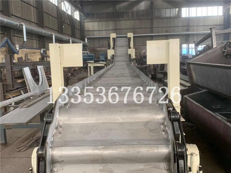 不鏽鋼防腐蝕鱗板式輸送機5