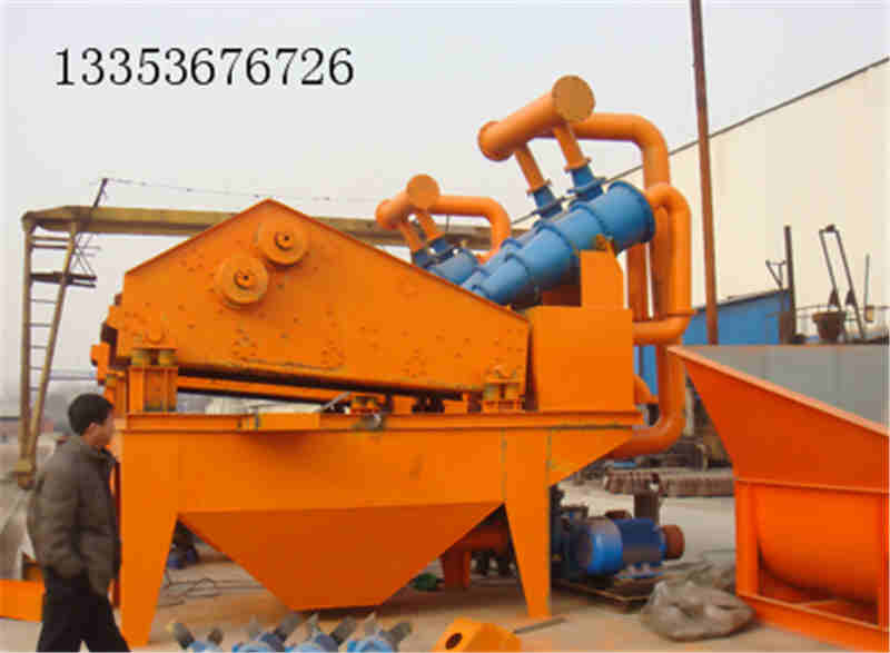 河沙細沙回收機（jī）旋流（liú）器出水量太大怎麽（me）調節？