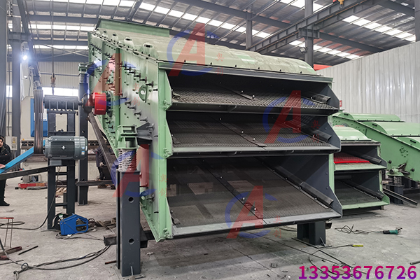 圓振動篩工（gōng）作原理