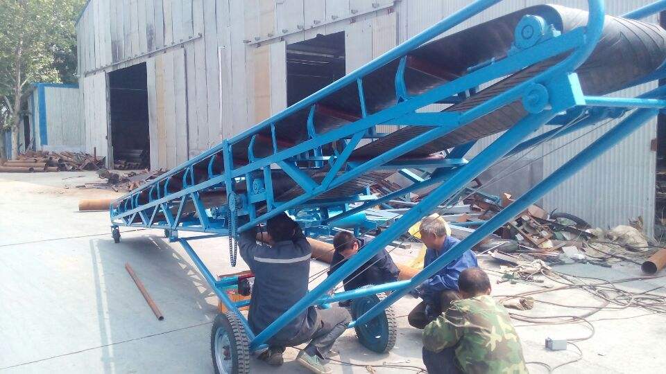 皮帶輸送機廠家安（ān）裝調試