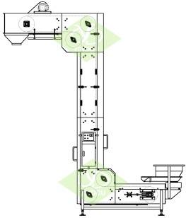 節能環（huán）保鬥式提升機