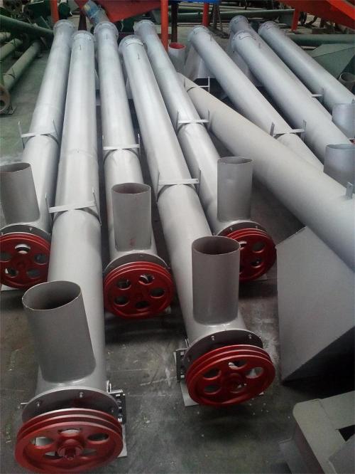 汙泥無軸螺旋輸(shū)送機