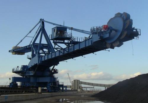 臂架型鬥輪堆取料機