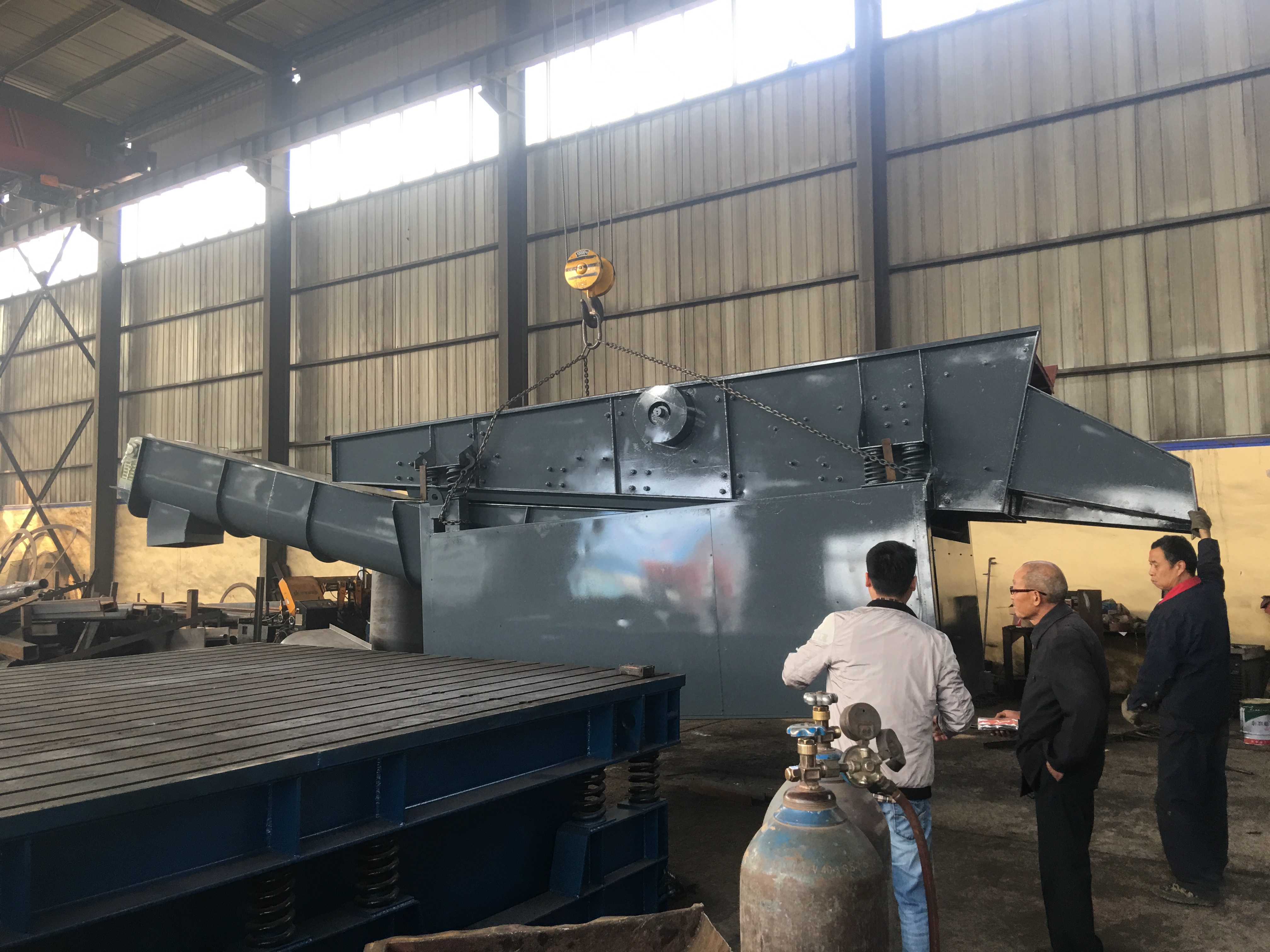 螺旋篩分一體機廠家展（zhǎn）示