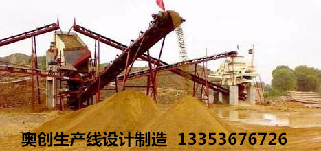 奧（ào）創製沙生產線應用現場