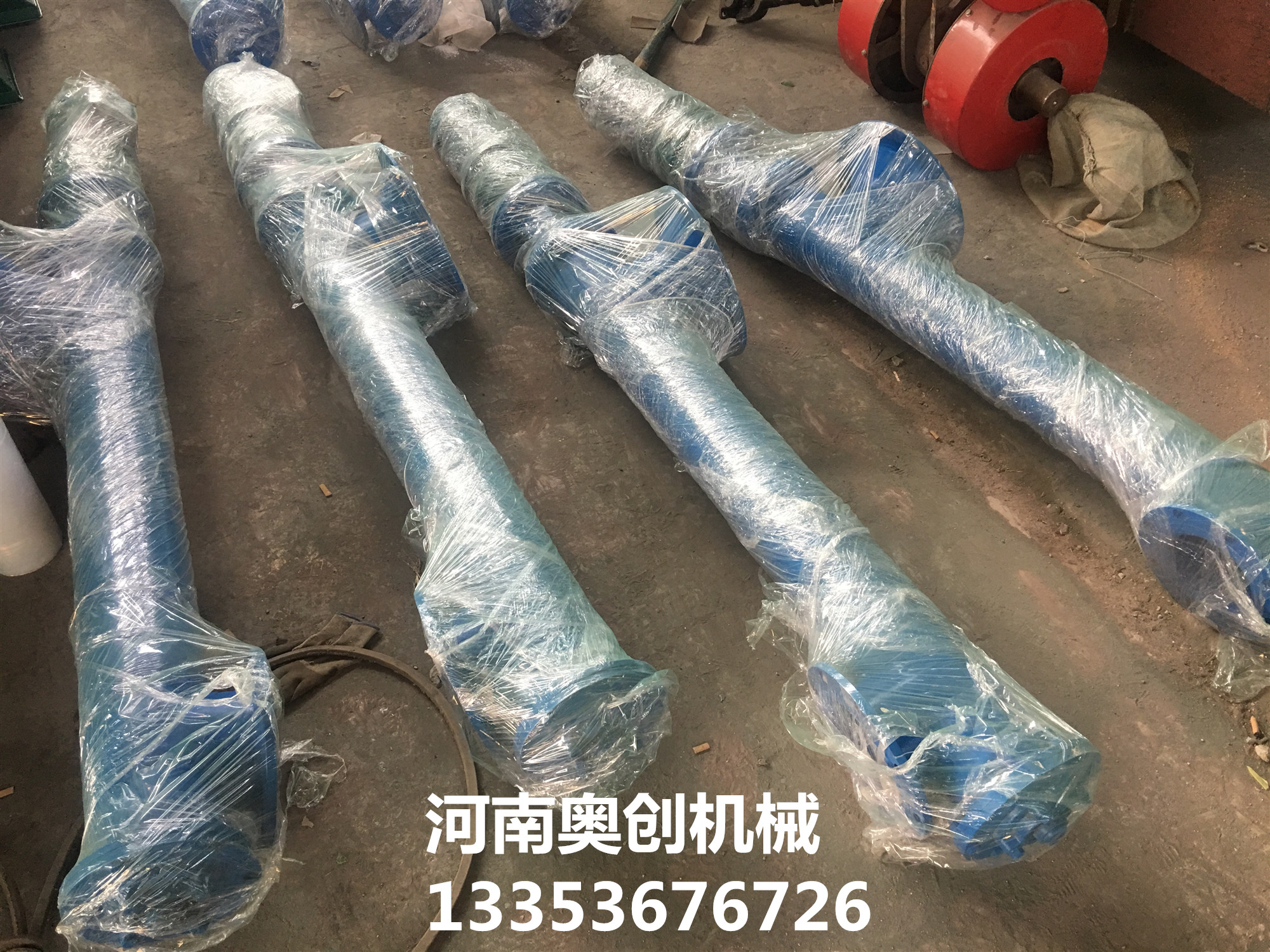 螺旋（xuán）輸送機生產廠家（jiā）展示（shì）設備（bèi）