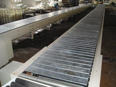 不鏽鋼鏈板輸送機展示2