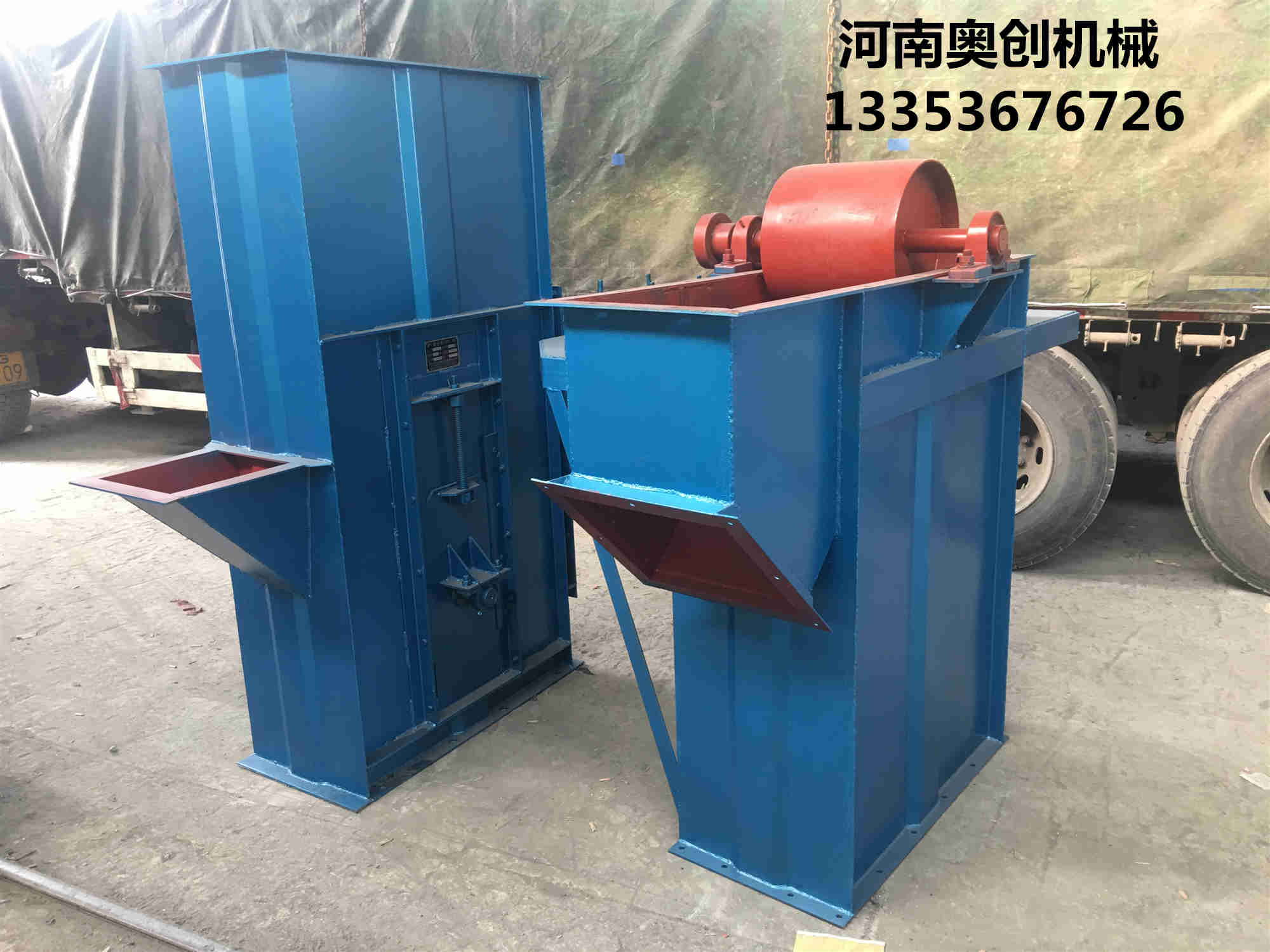 皮帶鬥式（shì）提升機