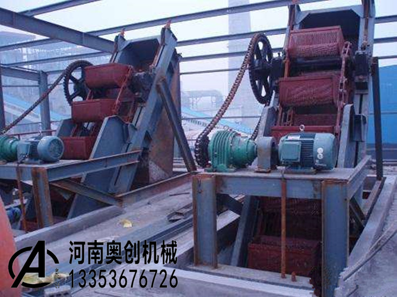 脫水、撈坑鬥式提升機