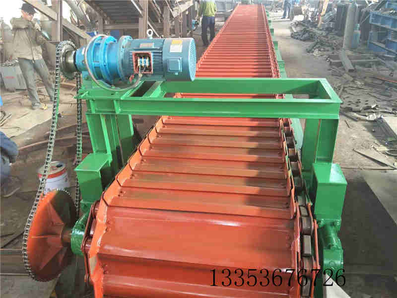 鋼鐵碎渣回爐（lú）耐高溫鱗板輸送機1