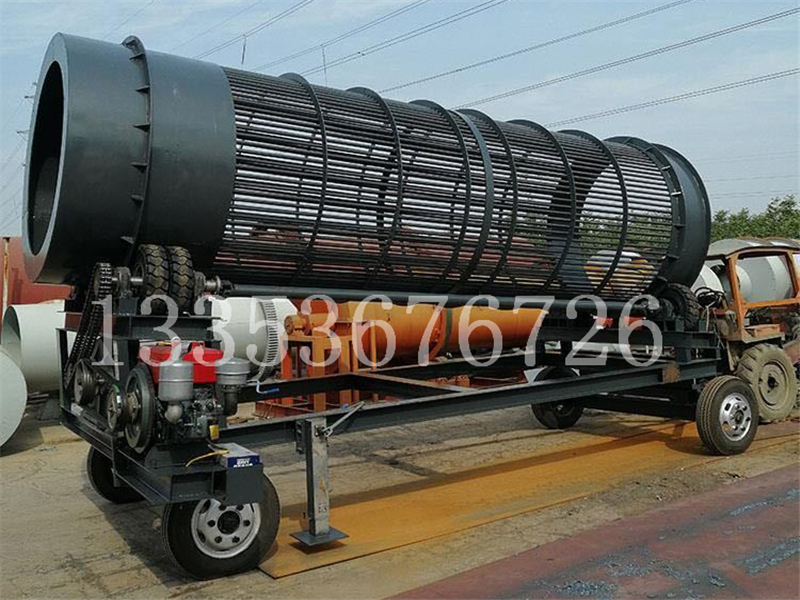 移動滾筒篩（shāi）-垃（lā）圾分級處理滾筒篩